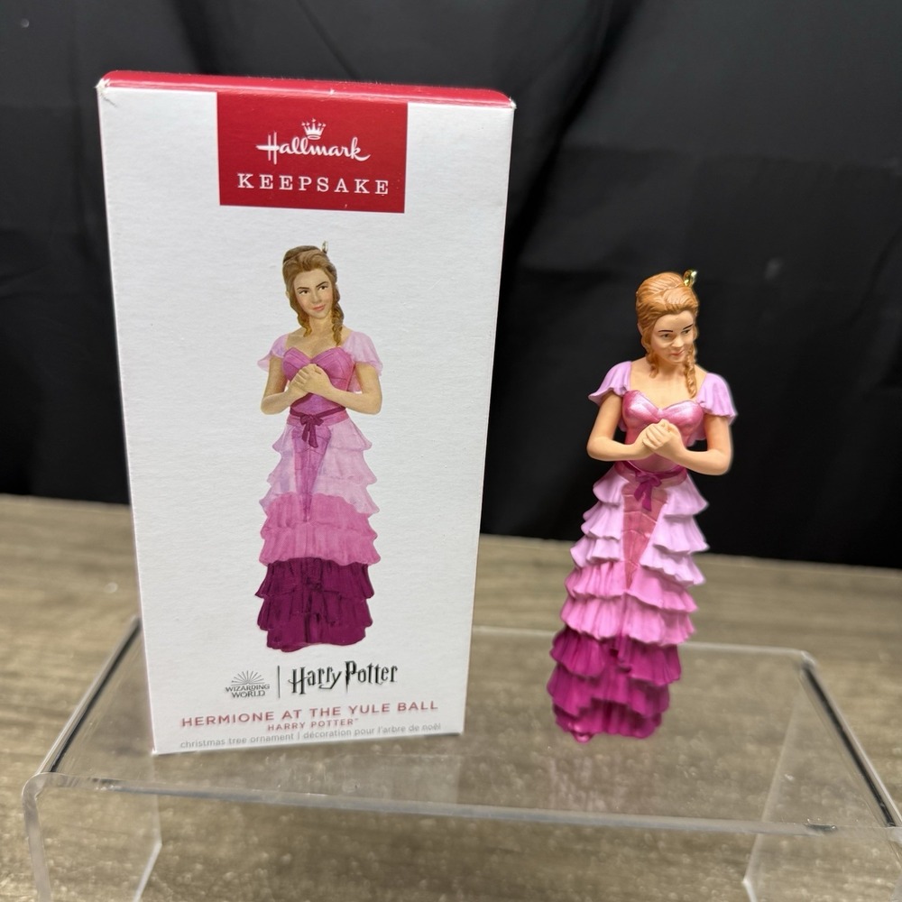 Hallmark 2023 Harry Potter Hermione at the Yule Ball Limited Edition Ornament